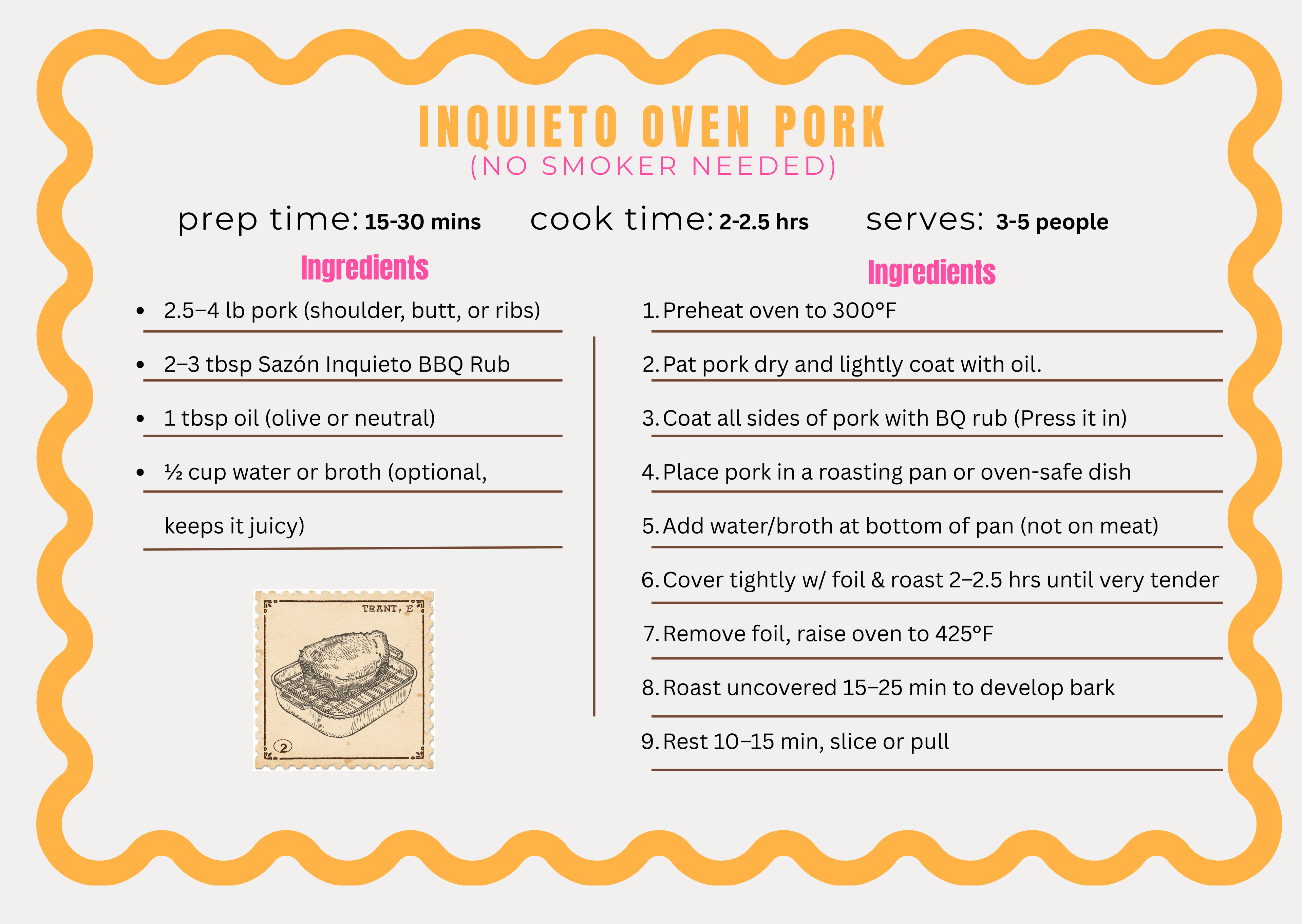 Sazón Inquieto BQ Rub